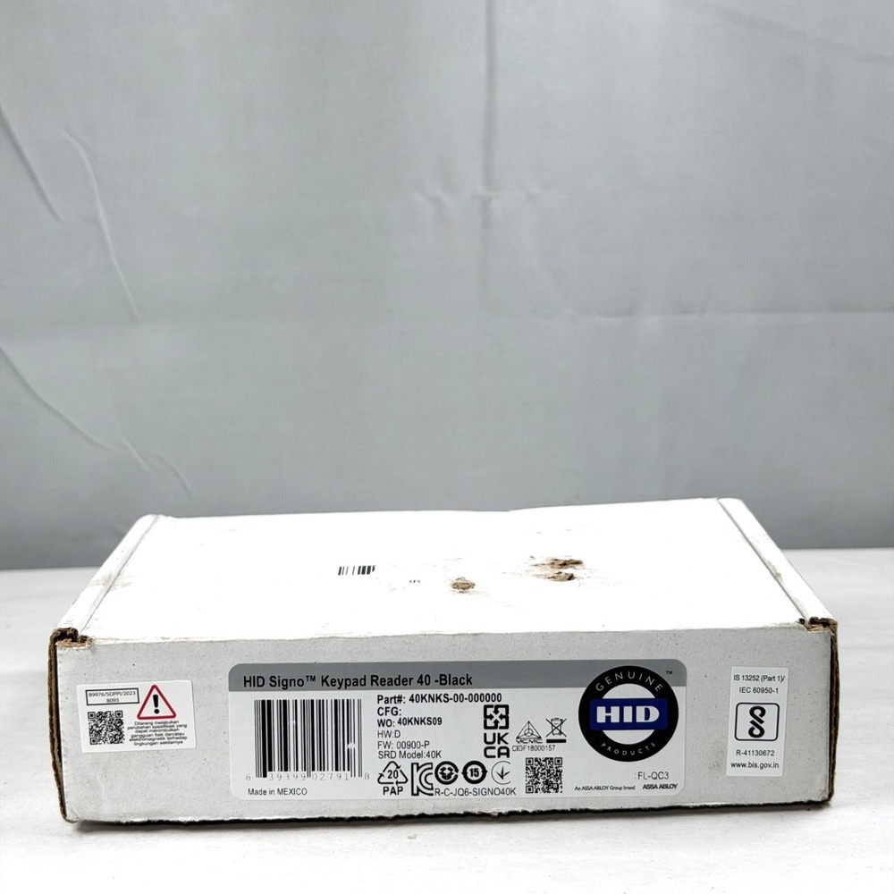 HID 40KNKS-00-000000 HID Signo Keypad Reader 40 - Black / New in Box